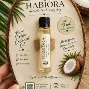 Habiora Virgin Coconut Oil 10ml trial sample